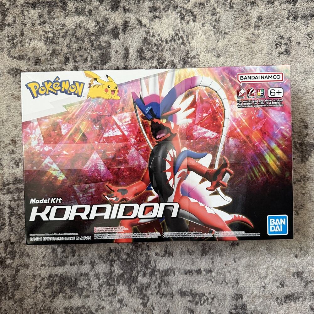Pokemon Model Kit Koraidon Bandai Plastic Model Kit